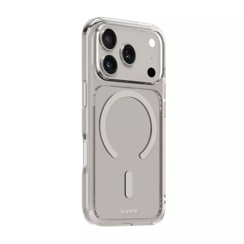 Funda LAUT CRYSTAL FLURO iPhone 17 Pro 16 cm Gris