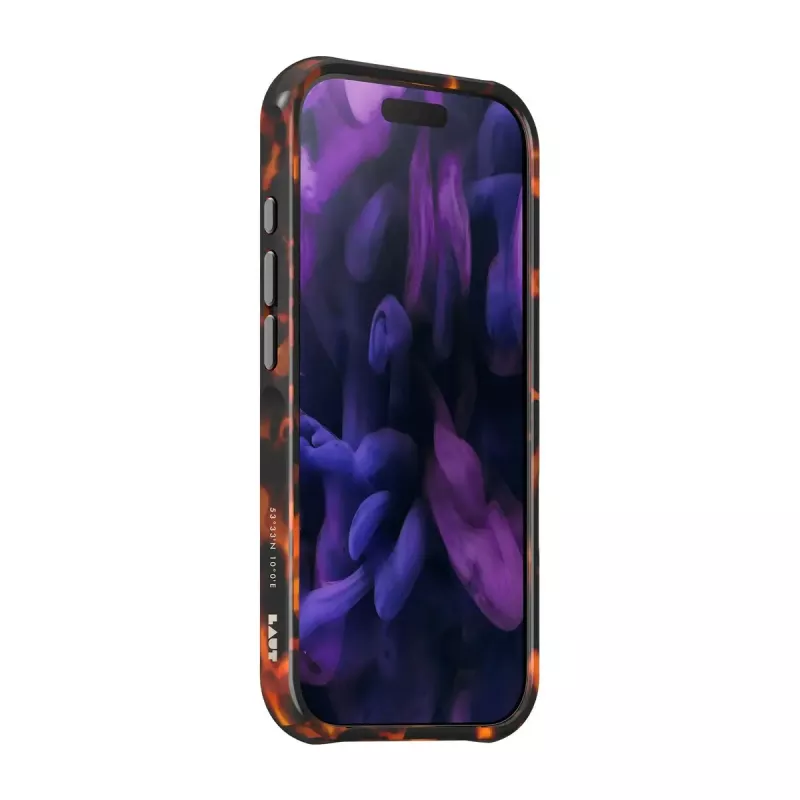 Funda LAUT HUEX WAVE iPhone 17 16 cm Monochromatic Caramel