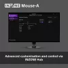 Ratón gaming inalámbrico Sony INZONE Para diestros RF Óptico 30000 DPI, 70G de aceleración, desplazamiento por rueda