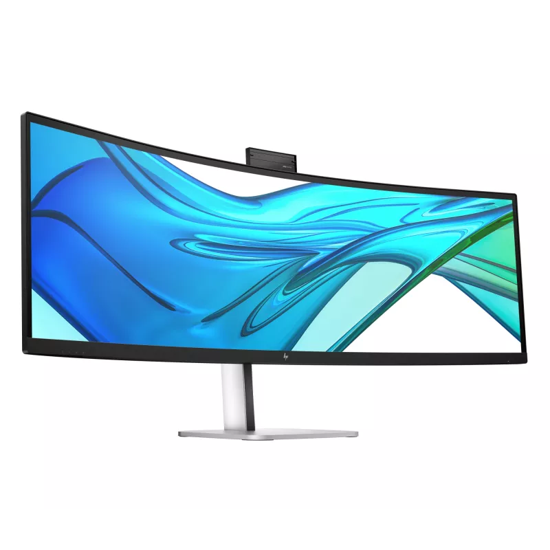 Monitor de conferencia HP Series 5 Pro 49 inch DQHD - 549pm, 124,5 cm (49 inch), 5120 x 1440 píxeles, Dual QHD, LCD, 5 ms, Negro