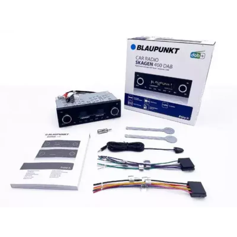 Radio para coche Blaupunkt Skagen 400 DAB Negro 200 W Bluetooth 4.0 canales