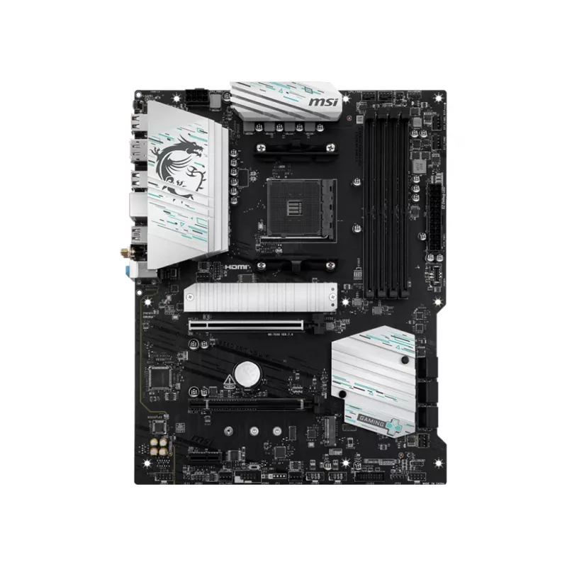Placa base MSI B550 GAMING WIFI ATX — AMD B550, Socket AM4, DDR4, 4 DIMM, 128 GB, Wi-Fi 5, Gigabit LAN
