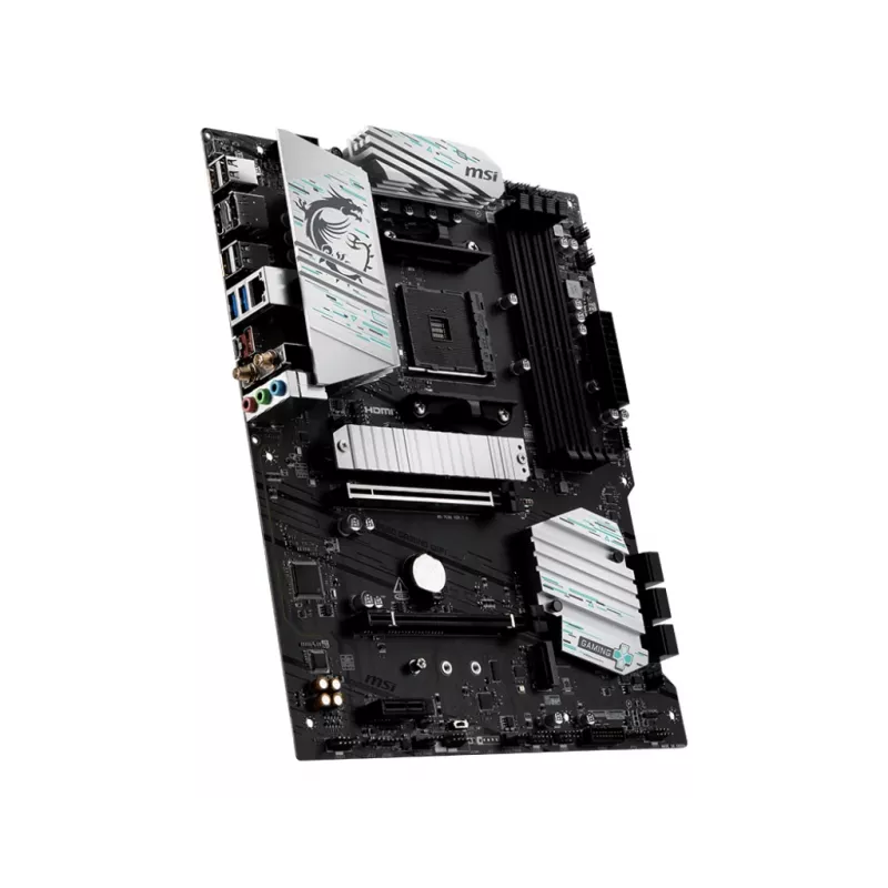 Placa base MSI B550 GAMING WIFI ATX — AMD B550, Socket AM4, DDR4, 4 DIMM, 128 GB, Wi-Fi 5, Gigabit LAN