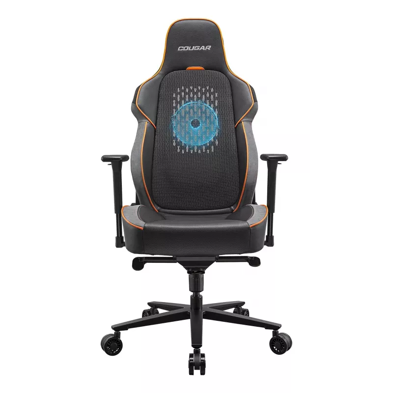 Silla gaming COUGAR Gaming NxSys Aero Asiento duro Negro/Naranja