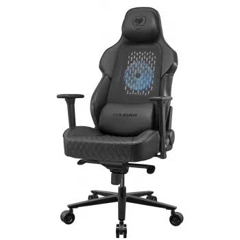 COUGAR CGR-ARP-BLB Silla gaming universal Asiento acolchado Negro, Naranja