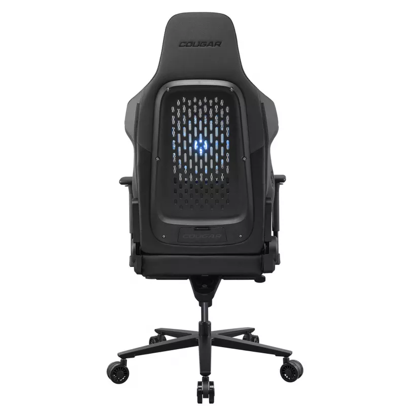 COUGAR CGR-ARP-BLB Silla gaming universal Asiento acolchado Negro, Naranja