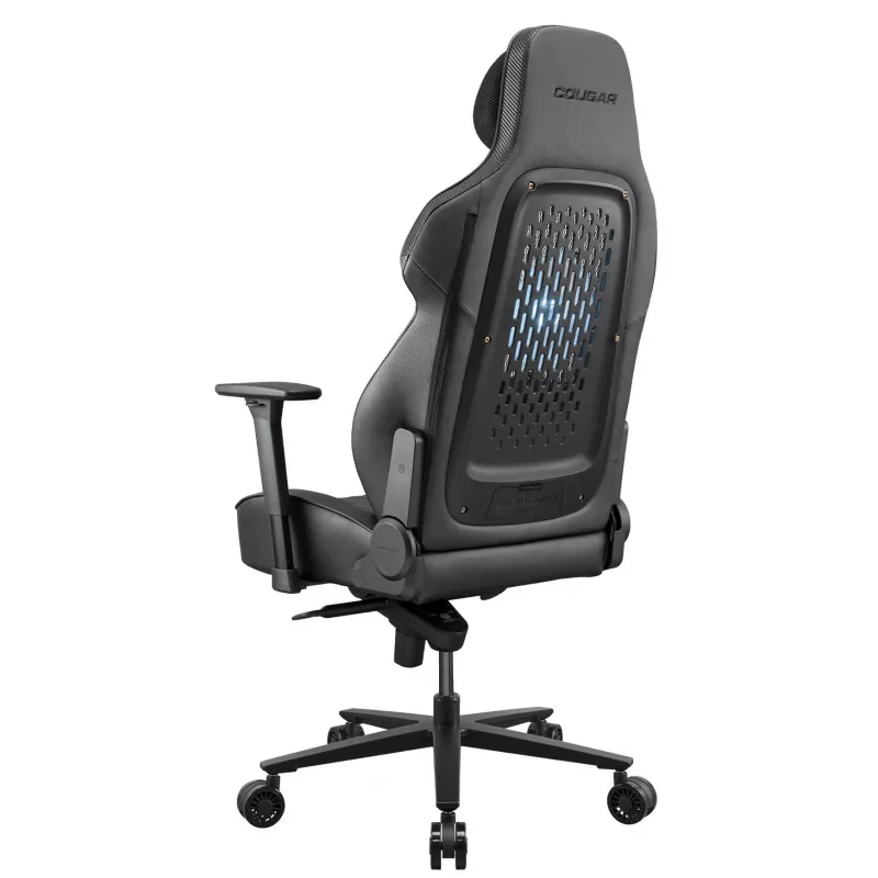 COUGAR CGR-ARP-BLB Silla gaming universal Asiento acolchado Negro, Naranja