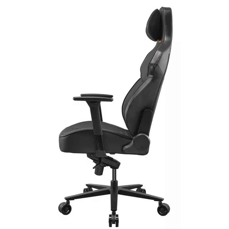 COUGAR CGR-ARP-BLB Silla gaming universal Asiento acolchado Negro, Naranja