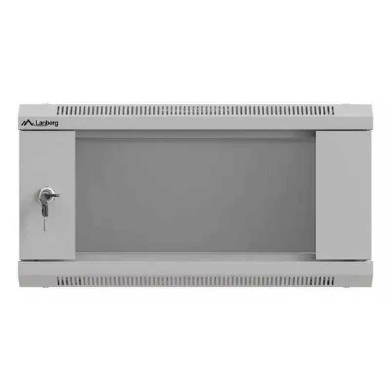 Armario rack de pared LANBERG WF03-5304-10S, 4U, 60 kg, gris, 281x540x350 mm