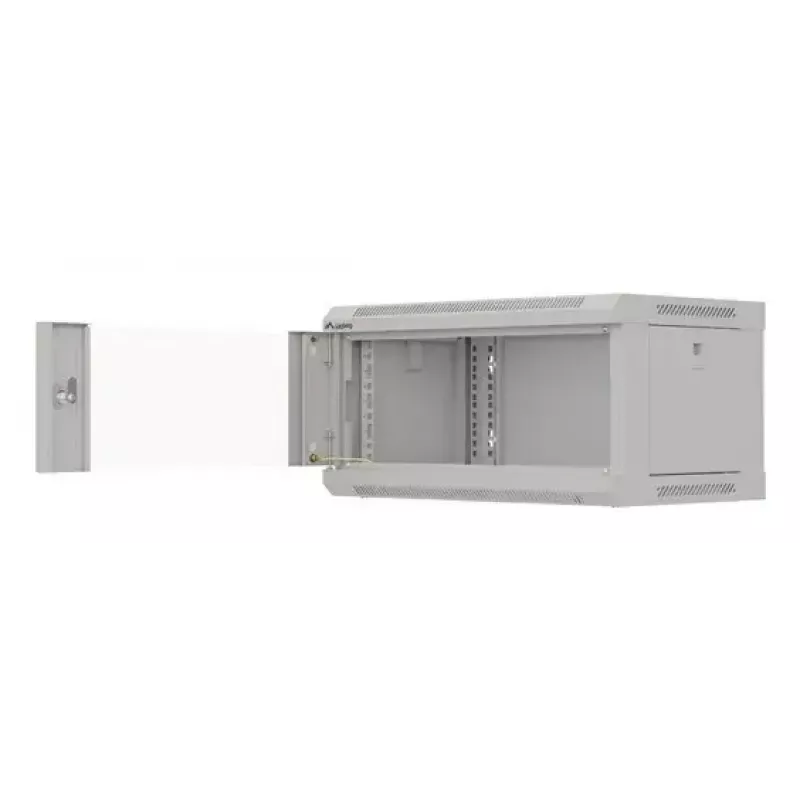 Armario rack de pared LANBERG WF03-5304-10S, 4U, 60 kg, gris, 281x540x350 mm