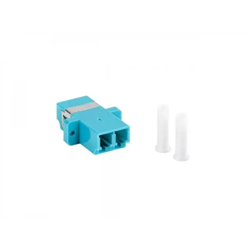 Adaptador de fibra óptica LANBERG MM LC/UPC Dúplex OM3