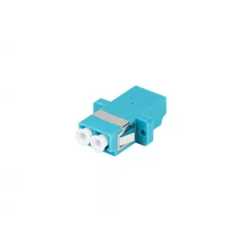 Adaptador de fibra óptica LANBERG MM LC/UPC Dúplex OM3