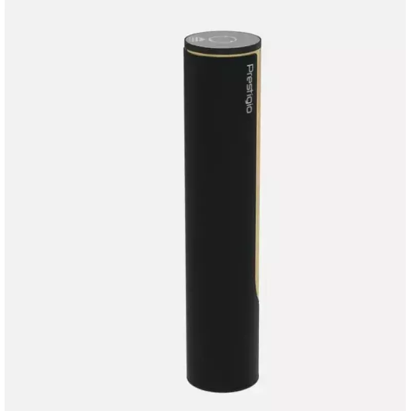 Sacacorchos eléctrico Prestigio PWO104GD, negro/oro, altura 228 mm, peso 350 g