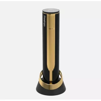 Sacacorchos eléctrico Prestigio PWO104GD, negro/oro, altura 228 mm, peso 350 g