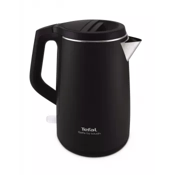 Hervidor eléctrico Tefal KO3718 1,5 L 2400 W negro, acero inoxidable