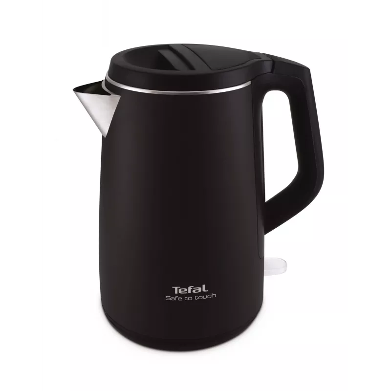 Hervidor eléctrico Tefal KO3718 1,5 L 2400 W negro, acero inoxidable