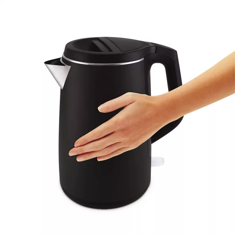 Hervidor eléctrico Tefal KO3718 1,5 L 2400 W negro, acero inoxidable