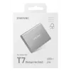 Unidad de estado sólido externa Samsung MU-PD2T0G/WW 2 TB USB Type-C 3.2 Gen 2 (3.1 Gen 2) plata