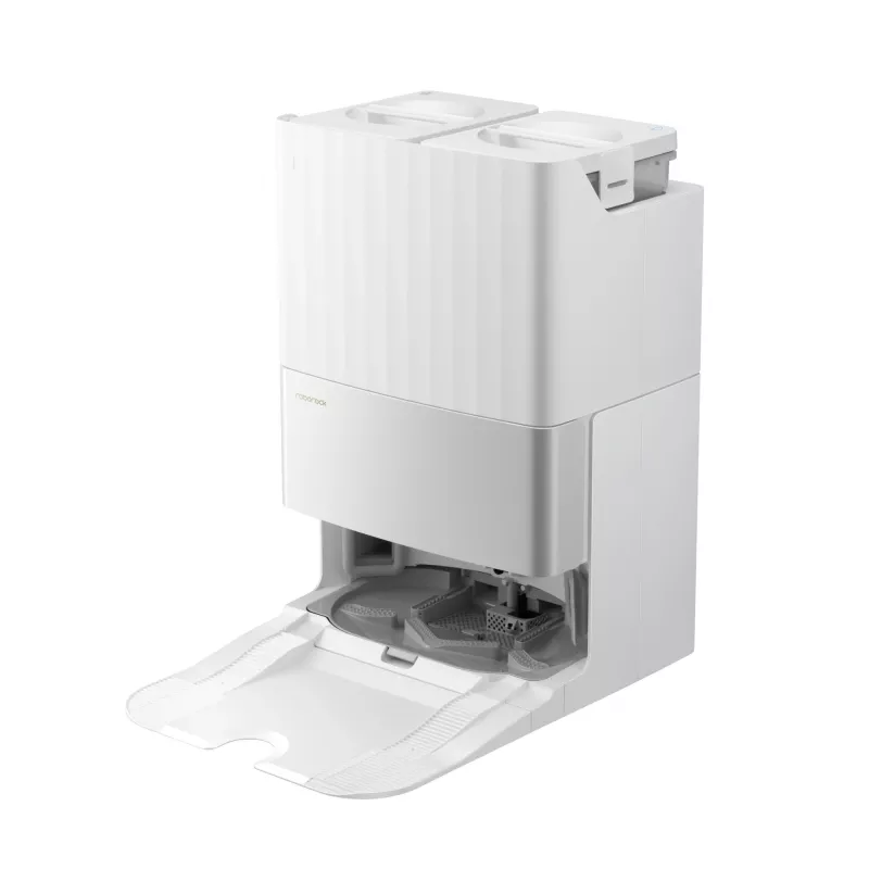 Robot aspirador Roborock Qrevo C Pro — blanco, depósito de polvo 0,325 l, 180 min de autonomía, Li-Ion 5200 mAh, forma redonda