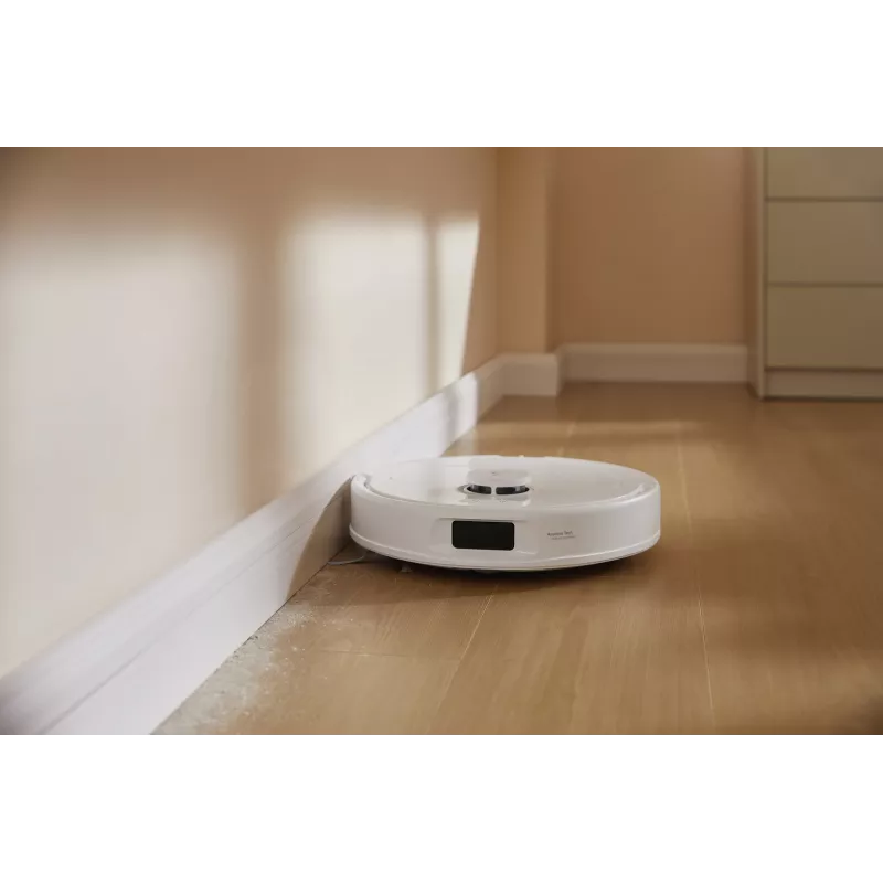 Robot aspirador Roborock Qrevo C Pro — blanco, depósito de polvo 0,325 l, 180 min de autonomía, Li-Ion 5200 mAh, forma redonda