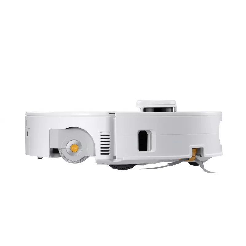 Robot aspirador Roborock Qrevo Curv 2 Flow – bolsa de polvo, 0,325 l, Li-Ion 5200 mAh, 240 min, blanco