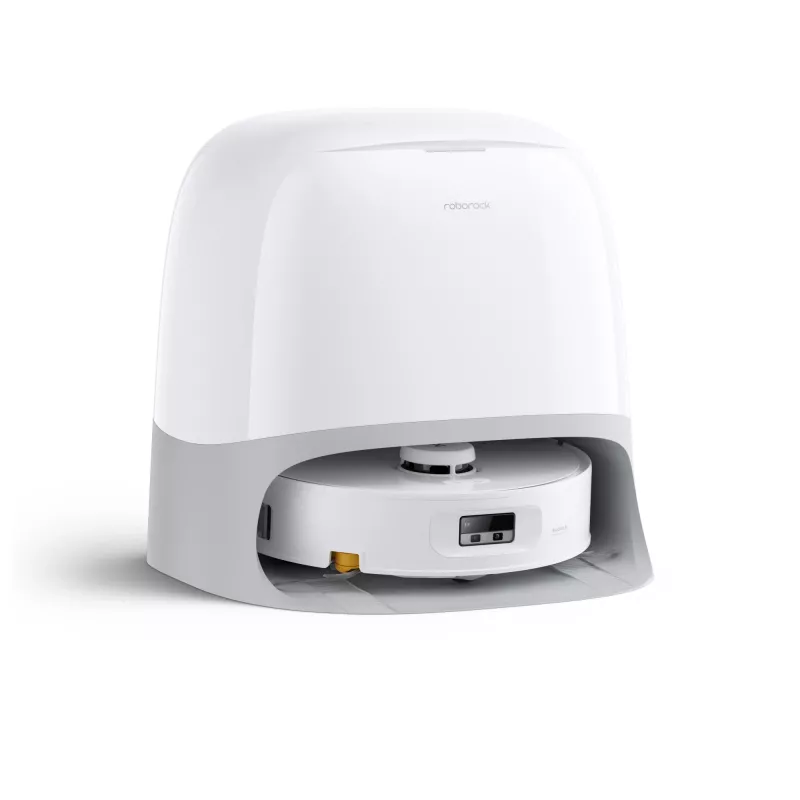Robot aspirador Roborock Qrevo Curv 2 Flow – bolsa de polvo, 0,325 l, Li-Ion 5200 mAh, 240 min, blanco