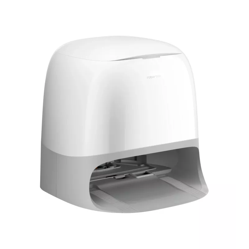 Robot aspirador Roborock Qrevo Curv 2 Flow – bolsa de polvo, 0,325 l, Li-Ion 5200 mAh, 240 min, blanco