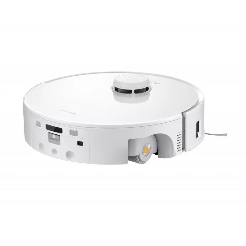 Robot aspirador Roborock Qrevo Curv 2 Flow – bolsa de polvo, 0,325 l, Li-Ion 5200 mAh, 240 min, blanco