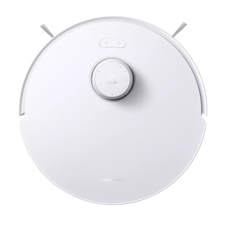 Robot aspirador Roborock Qrevo Curv 2 Flow – bolsa de polvo, 0,325 l, Li-Ion 5200 mAh, 240 min, blanco