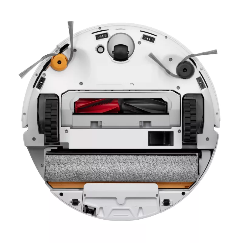 Robot aspirador Roborock Qrevo Curv 2 Flow – bolsa de polvo, 0,325 l, Li-Ion 5200 mAh, 240 min, blanco