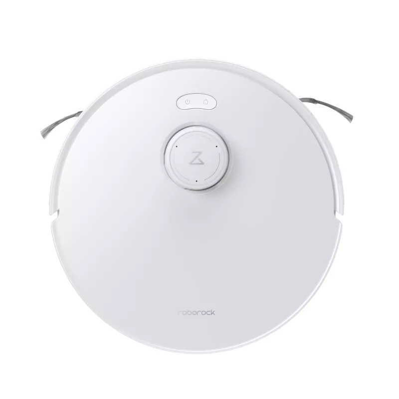 Robot aspirador Roborock Qrevo Curv 2 Flow – bolsa de polvo, 0,325 l, Li-Ion 5200 mAh, 240 min, blanco
