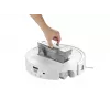 Robot aspirador Roborock Qrevo Curv 2 Flow – bolsa de polvo, 0,325 l, Li-Ion 5200 mAh, 240 min, blanco