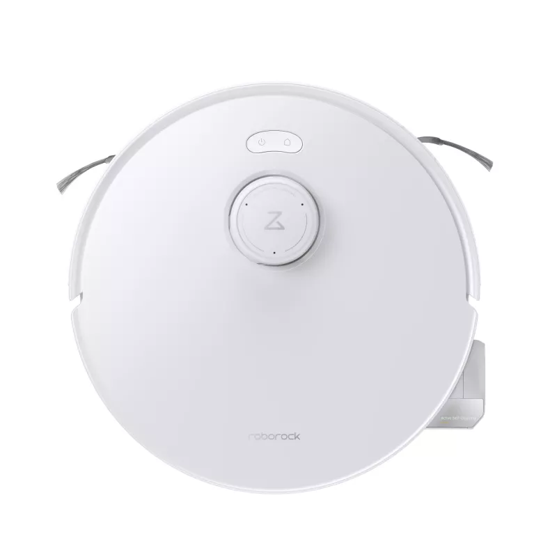 Robot aspirador Roborock Qrevo Curv 2 Flow – bolsa de polvo, 0,325 l, Li-Ion 5200 mAh, 240 min, blanco