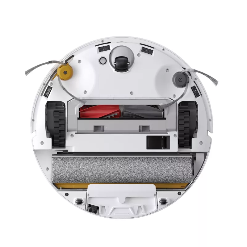 Robot aspirador Roborock Qrevo Curv 2 Flow – bolsa de polvo, 0,325 l, Li-Ion 5200 mAh, 240 min, blanco