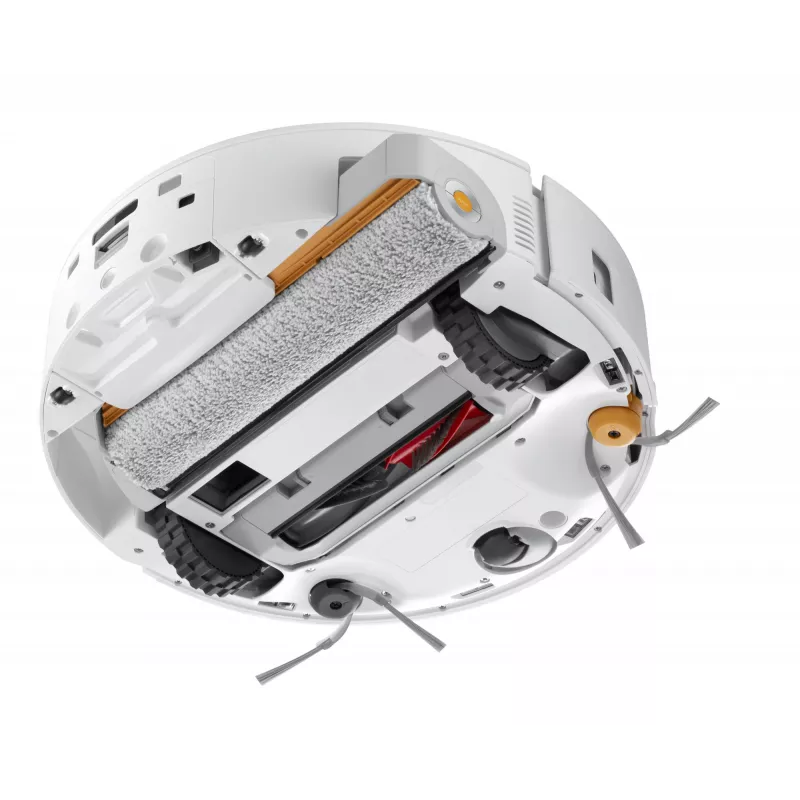 Robot aspirador Roborock Qrevo Curv 2 Flow – bolsa de polvo, 0,325 l, Li-Ion 5200 mAh, 240 min, blanco