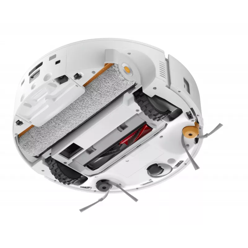 Robot aspirador Roborock Qrevo Curv 2 Flow – bolsa de polvo, 0,325 l, Li-Ion 5200 mAh, 240 min, blanco