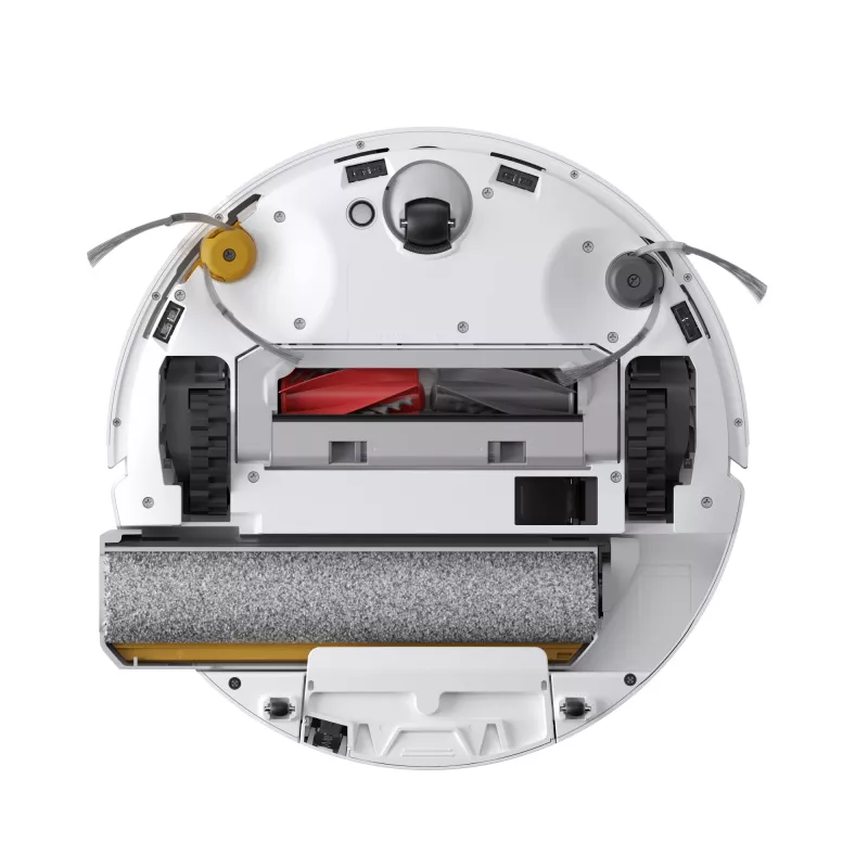 Robot aspirador Roborock Qrevo Curv 2 Flow – bolsa de polvo, 0,325 l, Li-Ion 5200 mAh, 240 min, blanco