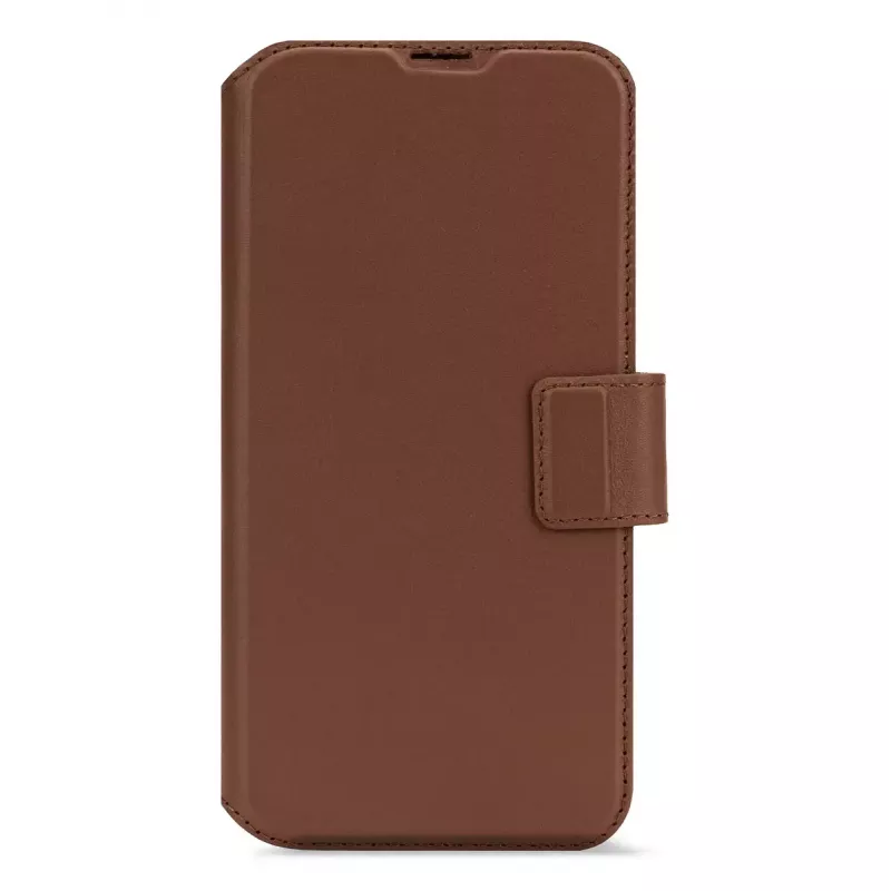 Funda cartera Decoded iPhone 16 Pro Max marrón 3 ranuras para tarjetas