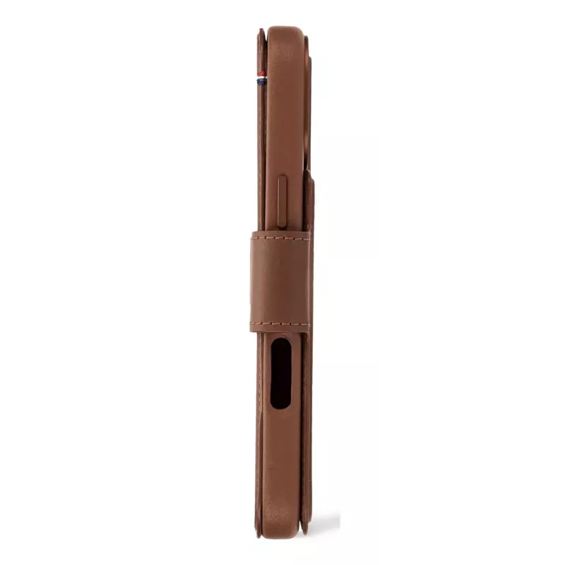 Funda cartera Decoded iPhone 16 Pro Max marrón 3 ranuras para tarjetas