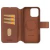 Funda cartera Decoded iPhone 16 Pro Max marrón 3 ranuras para tarjetas