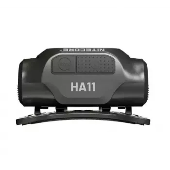 Linterna frontal Nitecore HA11 – 240 lúmenes, haz ajustable, ligera con cinta para la cabeza