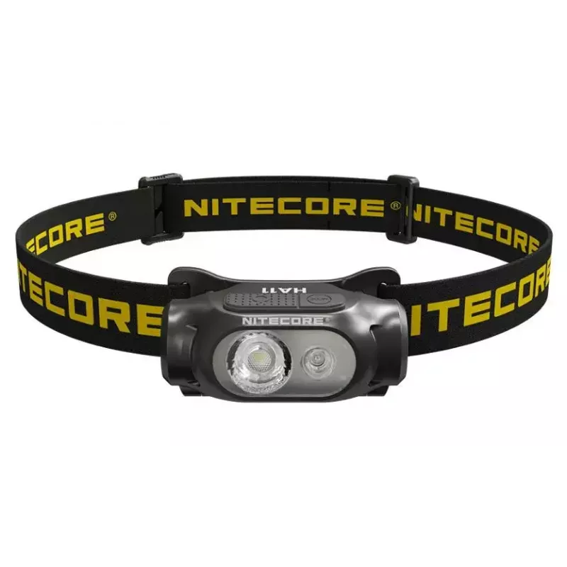 Linterna frontal Nitecore HA11 – 240 lúmenes, haz ajustable, ligera con cinta para la cabeza