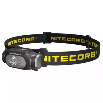 Linterna frontal Nitecore HA11 – 240 lúmenes, haz ajustable, ligera con cinta para la cabeza