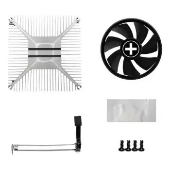 Ventilador de CPU XILENCE A250PWM.B, ventilador de 92 mm, rodamiento hidráulico, TDP 89 W, para zócalo AM4/AM5, negro