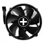 Ventilador de CPU XILENCE A250PWM.B, ventilador de 92 mm, rodamiento hidráulico, TDP 89 W, para zócalo AM4/AM5, negro