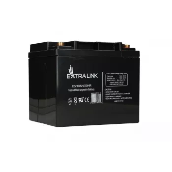 Extralink batería de plomo-ácido sellada AGM 12V 40Ah sin mantenimiento, VRLA, 12,2 kg