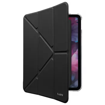 Funda con soporte tipo folio LAUT HUEX para iPad Air 11 pulgadas (2024) con compartimento para lápiz stylus, compatible con modelos iPad Pro/Air de 11 pulgadas