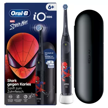 Cepillo de dientes eléctrico infantil Oral-B iO Kids Spiderman negro