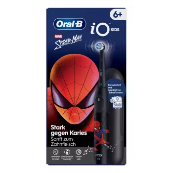 Cepillo de dientes eléctrico infantil Oral-B iO Kids Spiderman negro