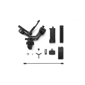 Estabilizador de cámara DJI RS 5 — aluminio, negro, 30 h de autonomía, 1,46 kg
